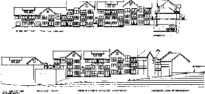 Tegninger av planlagte bygg - Klikk for å se større versjon